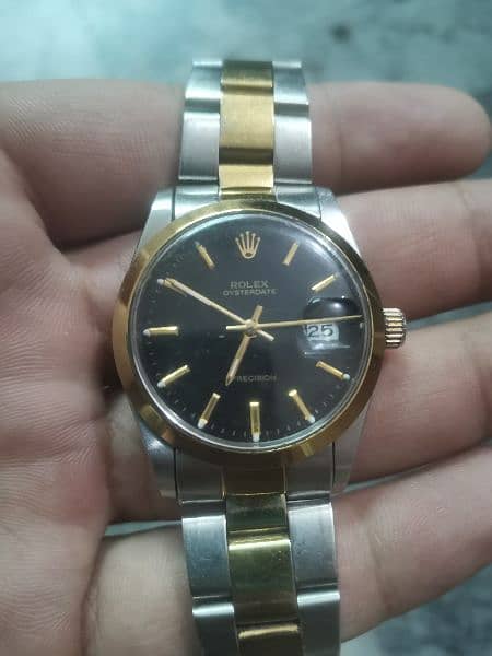 Rolex oysterdate precision watch for men's 1