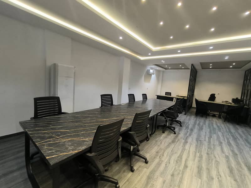 Furnished 1st Floor 2000 Sq Ft Office In Johar Town Near To UCP 8