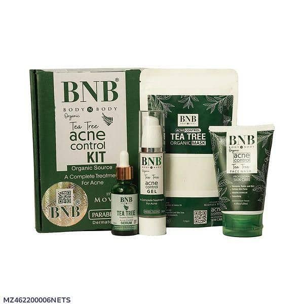 Tea Tree Organic Acne Control Facial Kit 2