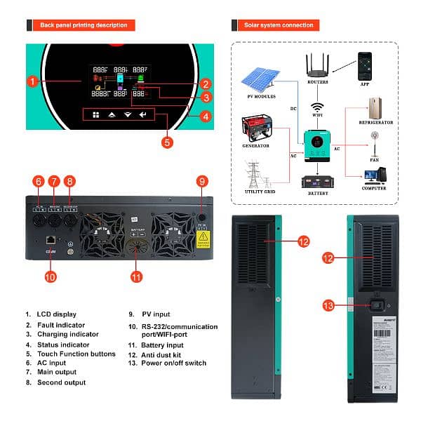 busbyr hybrid inverter GN_ BSSI_V SERIES 6.2kw 3