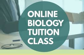 Online tutor for biology and english