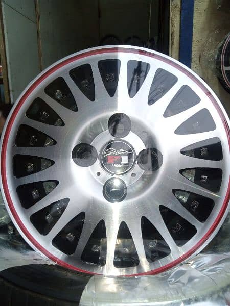 GENUINE ALLOY RIMS FOR SUZUKI ALTO, WAGON R AND TOYOTA PASSO 2