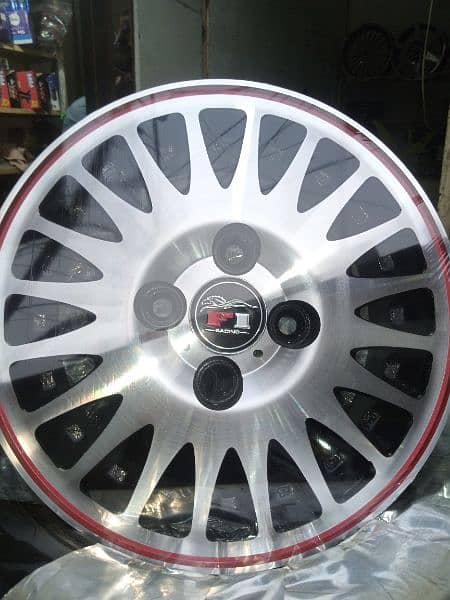 GENUINE ALLOY RIMS FOR SUZUKI ALTO, WAGON R AND TOYOTA PASSO 3