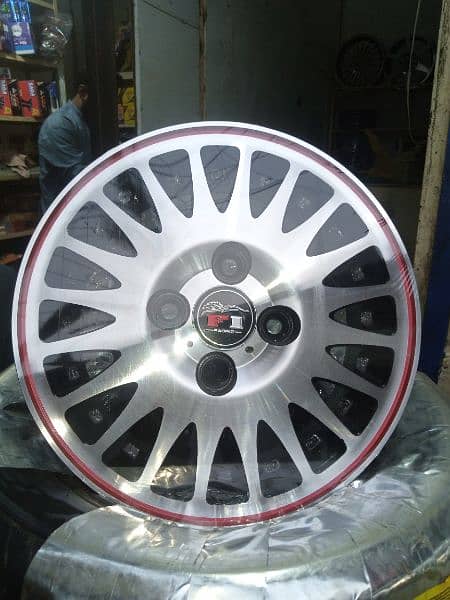 GENUINE ALLOY RIMS FOR SUZUKI ALTO, WAGON R AND TOYOTA PASSO 4