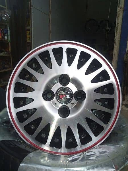 GENUINE ALLOY RIMS FOR SUZUKI ALTO, WAGON R AND TOYOTA PASSO 12