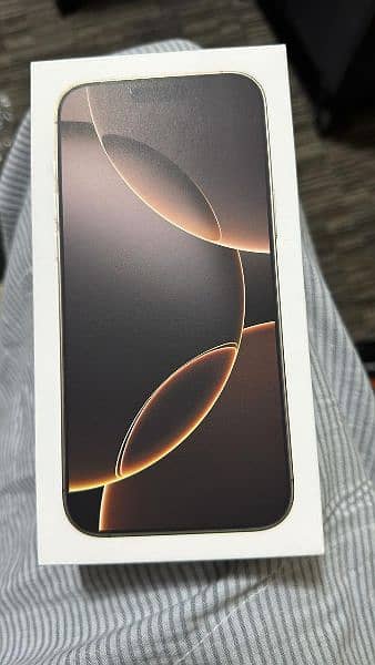 iPhone 16 pro max 256 GB desert titanium HK non active 1