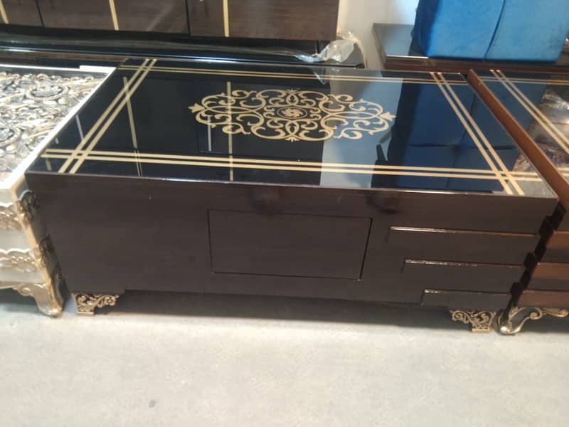 Antique Design Center Table & Coffee Table 11