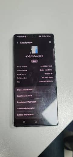 Galaxy Note 20