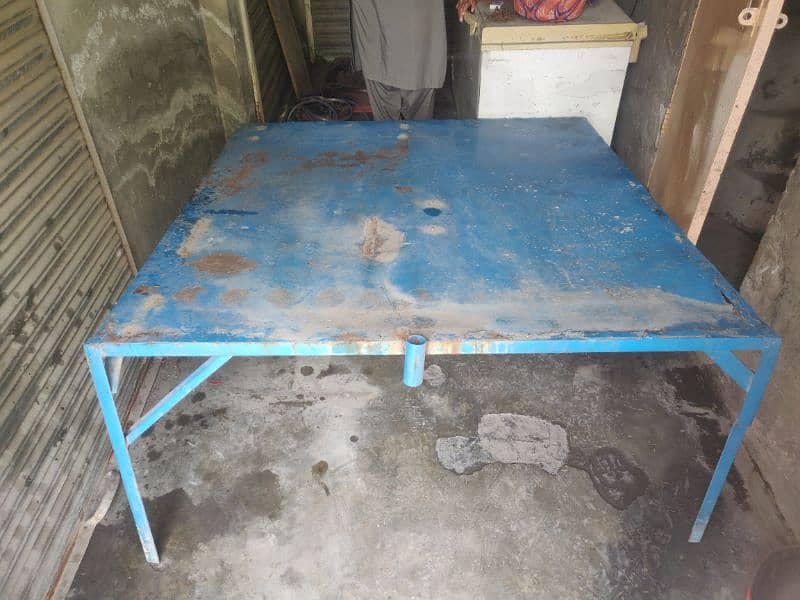 6x4 iron table for sale 1