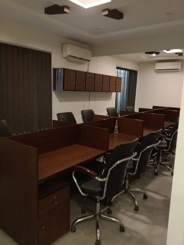 non furnish Office space for rent for Silent office (Call center + Software house + Marketing office and other setup as you want) 0