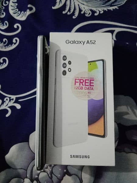 Samsung a52 full box mint condition 3