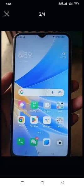 oppo A 17 with complete box. 2