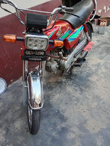 Adda Yousaf wala Honda cd70 2018 model 4