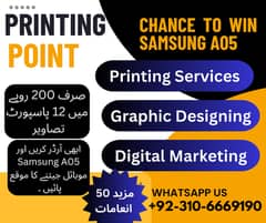 All type of printing services - Business Cards, posters and much more