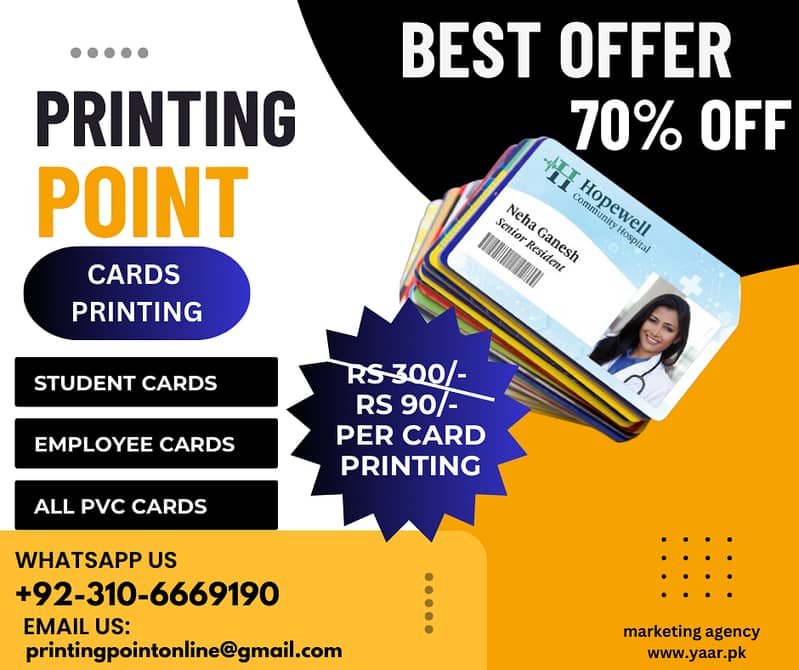 All type of printing services - Business Cards, posters and much more 6