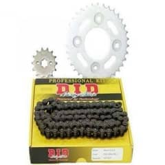 DID chain sprockets set for 70cc 0