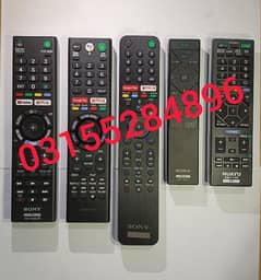 Sony Samsung Eco-star TCL Sony Remote Control