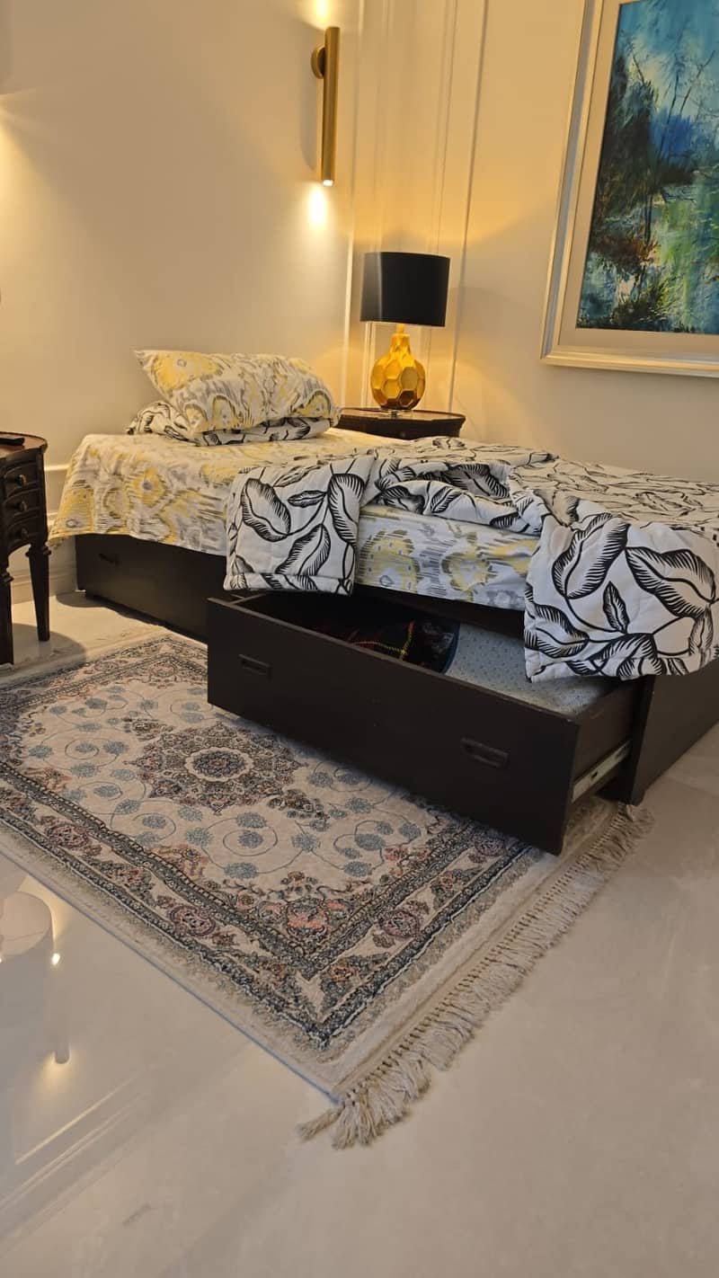 Single Beds | Sheesham Bed set | Wooden Bed | Luxury Bed | Mattress 3