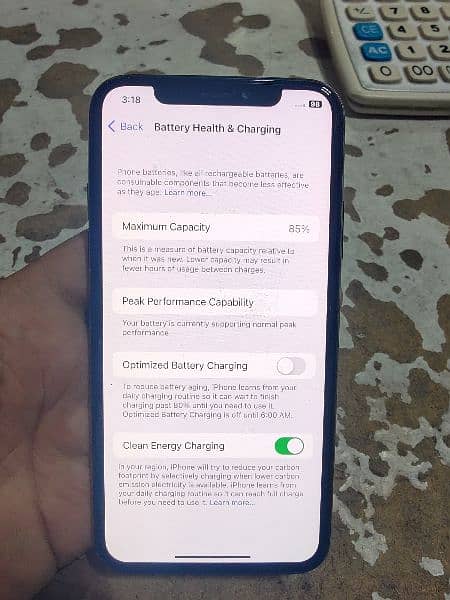 I phone x Non PTA 64 Gb battery health 85% 6