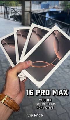 16 Pro Max 256 GB HK Natural Titanium Apple Non Active