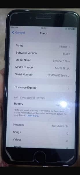 I Phone 7+ pta approved All ok 2