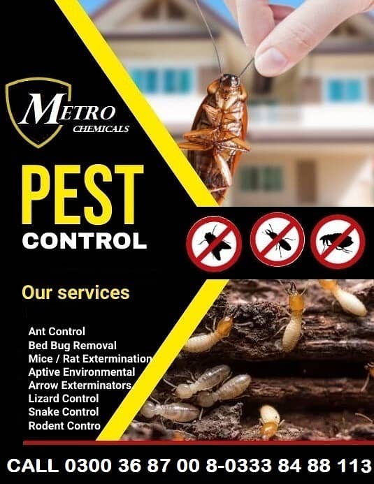 Bed Bugs | Termite | Cockroach | Pest Control | Fumigation in karachi 3