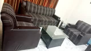 5 Seater Sofa Set with Table Set