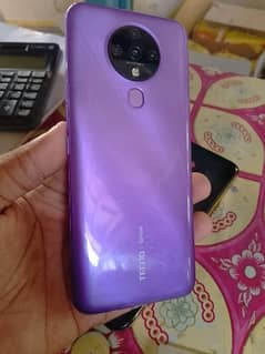 Tecno spark 6 4gb 64gb good condition full orgnal with box charger