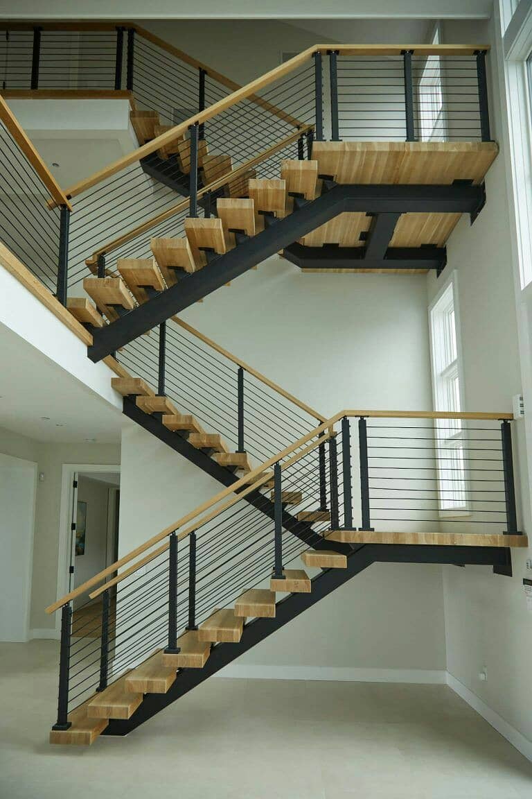 Haevy duty stair case and rilling 18