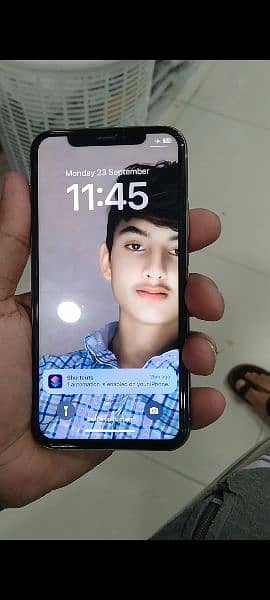 Iphone X NON PTA batter 74 panel change face id not working 64gb 7