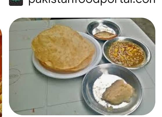 Chef Halwa Puri n Channa 0