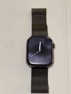 Apple watch series 9 cellular Graphite milanese loop 45mm