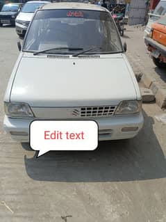 Suzuki Mehran VX 2010 0