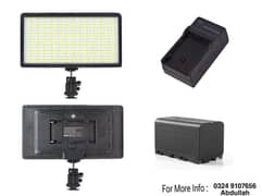 Led 416 batterycharger for camera baby light led396 led600 03249107656 0