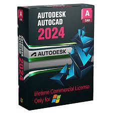 AutoCAD 2024 Software For PC and Laptop 2D & 3D Computer-Aided Design