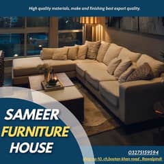 Sofa set / L shape sofa / 5 seater / l shape sofa / Tv lounge sofa set