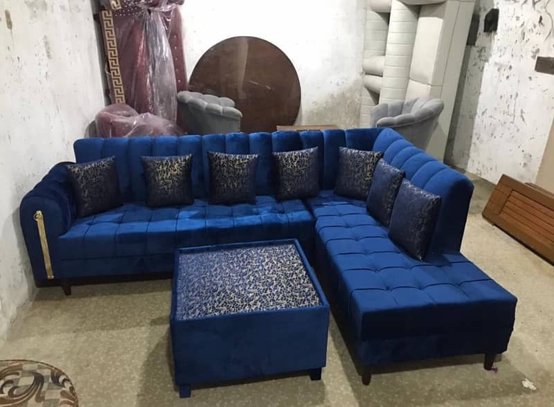 Sofa set / L shape sofa / 5 seater / l shape sofa / Tv lounge sofa set 1