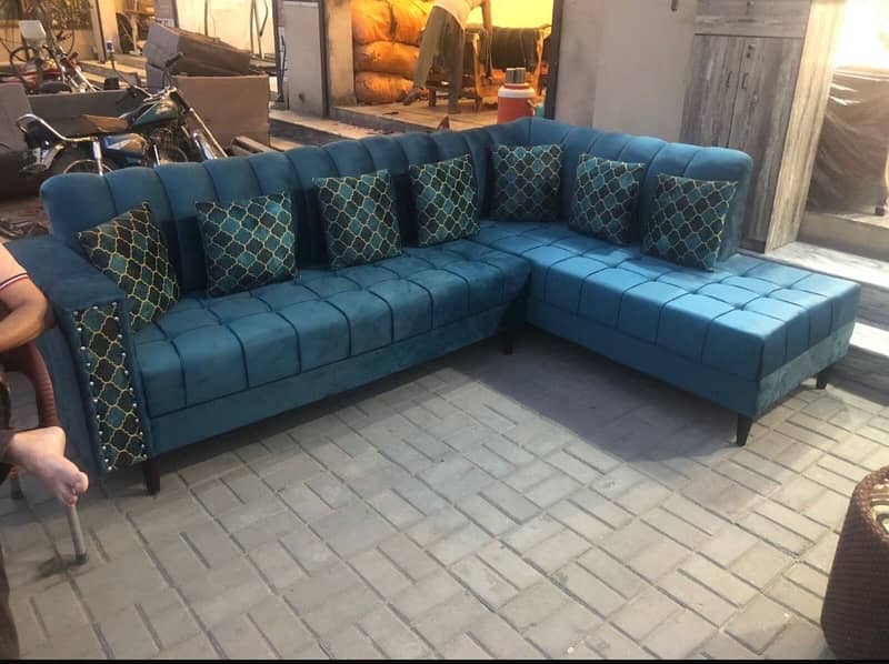 Sofa set / L shape sofa / 5 seater / l shape sofa / Tv lounge sofa set 5