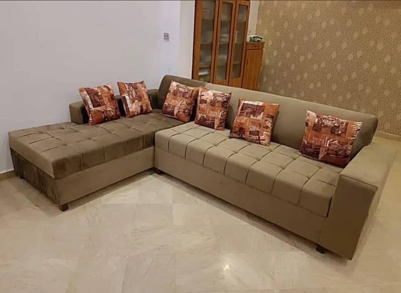 Sofa set / L shape sofa / 5 seater / l shape sofa / Tv lounge sofa set 12