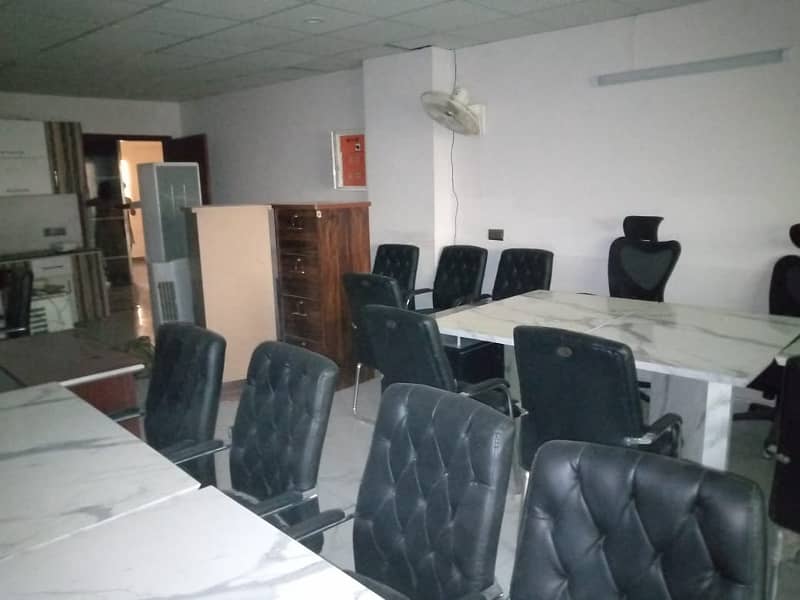 Furnished office for rent in bahria town Karachi 1