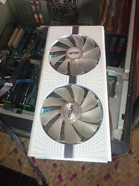 GPU RX 590 8GB Nitro Sapphire Special Edition, AMD Graphic Card 0