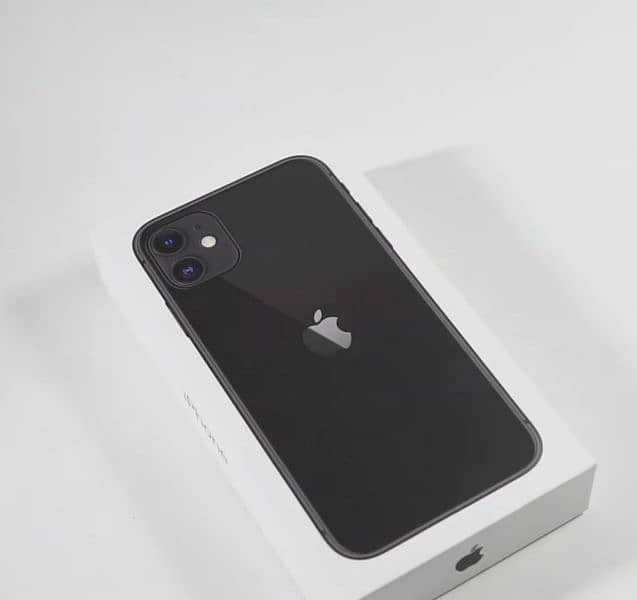 iPhone 11 Black Capacity 256GB Waterpack Complete Box 5