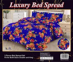 High Quality 3 Piece Bedsheets in simple and Designed