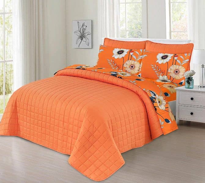 High Quality 3 Piece Bedsheets in simple and Designed 3