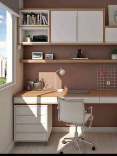 study table, bedroom decor,wall molding,wall panel, kitchen cabinets 0