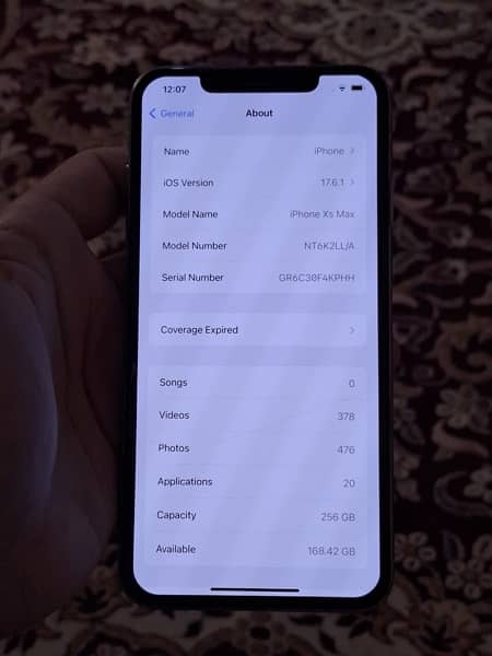 Iphone Xs Max non pta 256 gb 8