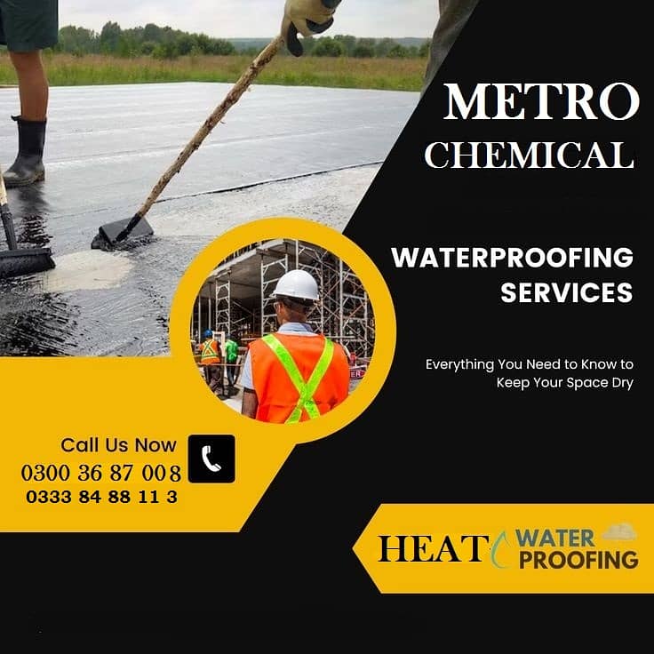 Roof Waterproofing/ Basement watProofing /Water Tank Bathroom Basemen 5