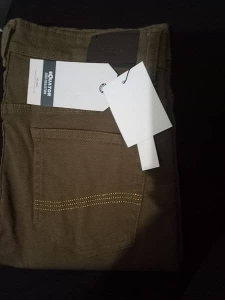 Equator brown jeans unused 1