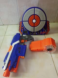 NERF Elite Electronic Digital Target + nerf elite