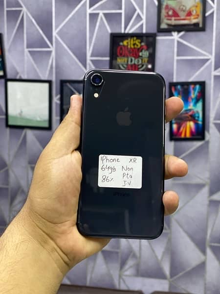 iphone xR 64gb Non-pta jv 86% battery 0